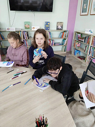 Посещение детской библиотеки